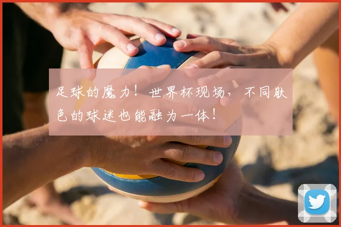 足球的魔力！世界杯现场，不同肤色的球迷也能融为一体！